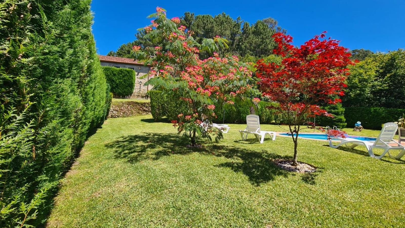 Casa Rural O Carballo Da Pedra La Caniza エクステリア 写真