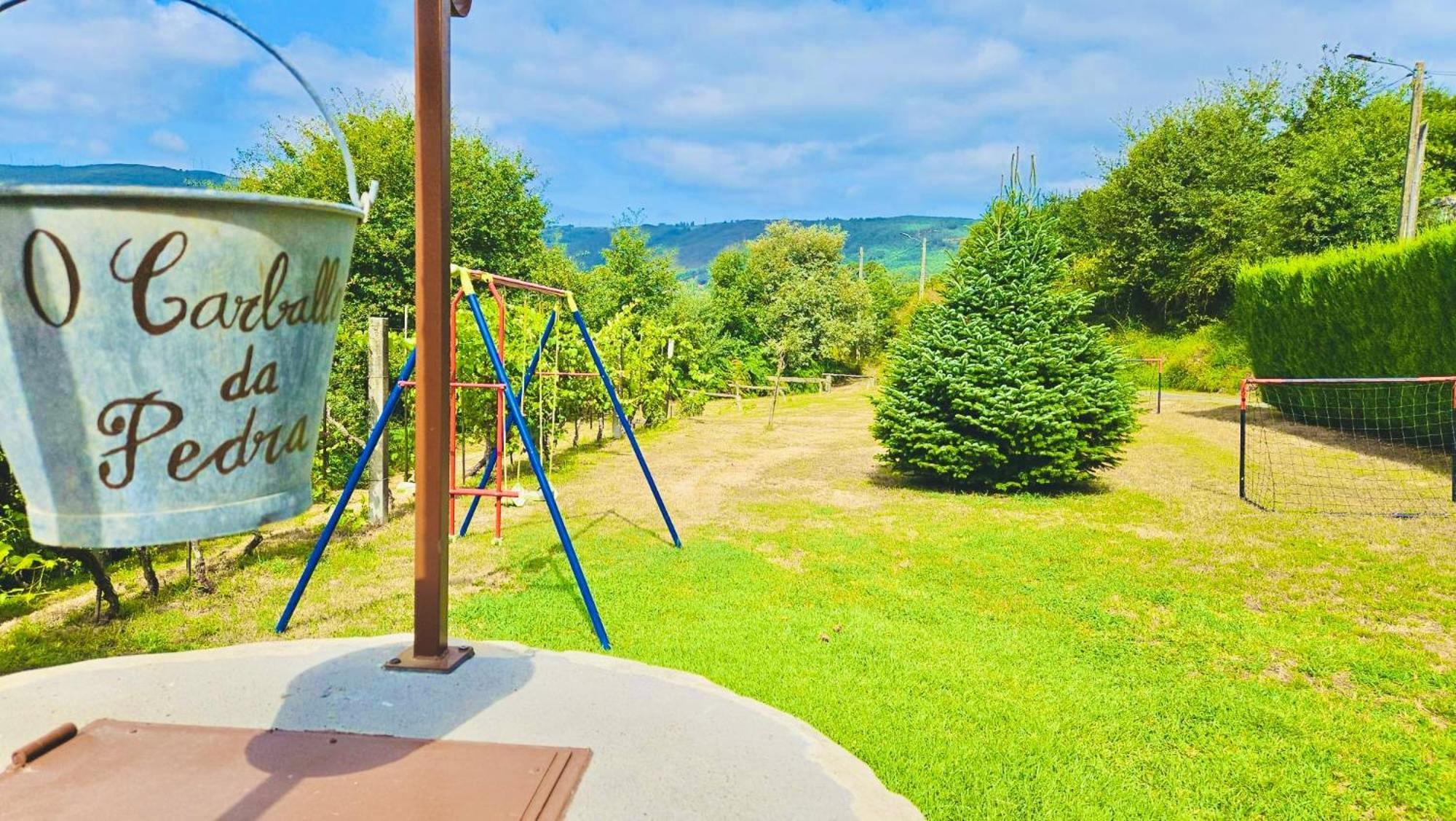 Casa Rural O Carballo Da Pedra La Caniza エクステリア 写真