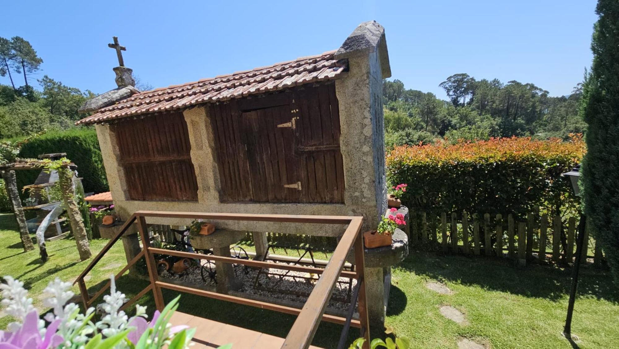 Casa Rural O Carballo Da Pedra La Caniza エクステリア 写真