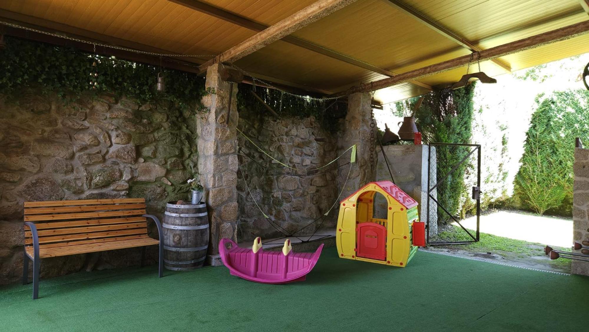 Casa Rural O Carballo Da Pedra La Caniza エクステリア 写真