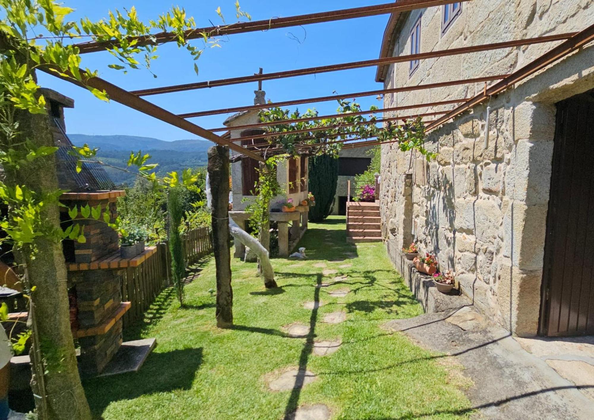 Casa Rural O Carballo Da Pedra La Caniza エクステリア 写真